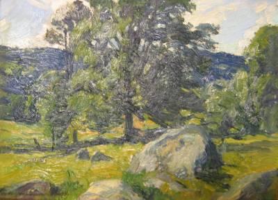 Sample artwork by James McManus (1882 - 1958), known for portrait, impressionist landscape - View similar artists and auction records